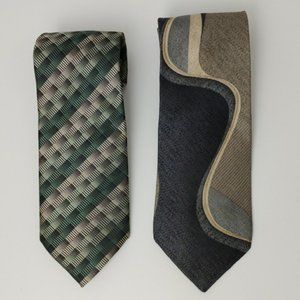 Haggar Men's Ties Lot of 2